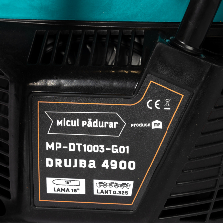 Drujba Micul Padurar 4900, 2.6 CP, o lama 16", un lant, cu pornire rapida [12]