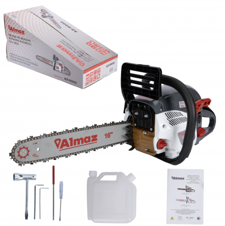 Drujba pe benzina demaror magneziu Almaz AZ-D002, 58 CC, 2.95 Cp, lama 40 cm [0]