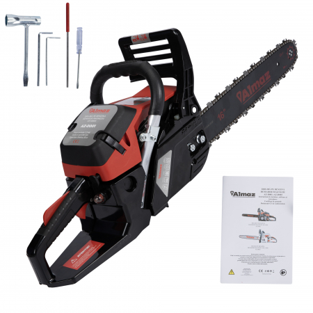 Drujba pe benzina demaror magneziu Almaz AZ-D001, 58 CC, 2.95 Cp, lama 40 cm [3]