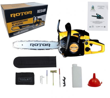 Drujba pe benzina Rotor, 52 CC, 5.8 Cp, lama 38 cm [0]