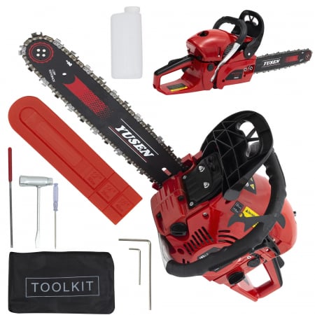 Drujba pe benzina Yusen 5800, 3.35 Cp, lama 40 cm, fara lant, 52 cmc [0]