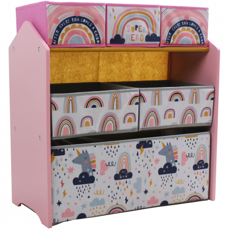 Dulap depozitare jucarii Super girl U-Grow [0]