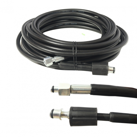 Pentru Casa si Camping - EH-11 Furtun cu conectare rapida pentru aparat de spalat cu presiune 10 m compatibil cu E-110P-C , ELEFANT