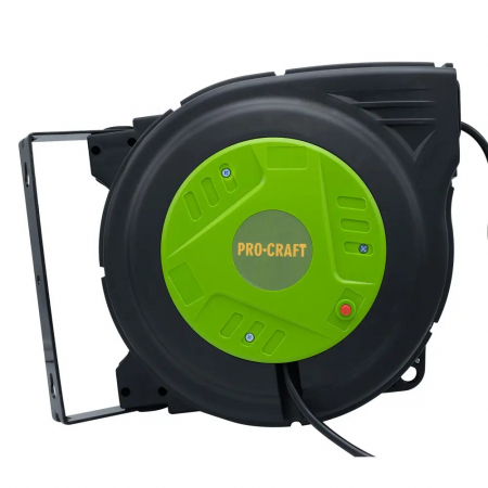 Bricolaj - EK25N Cablu prelungitor cu tambur automat 25 metri PROCRAFT