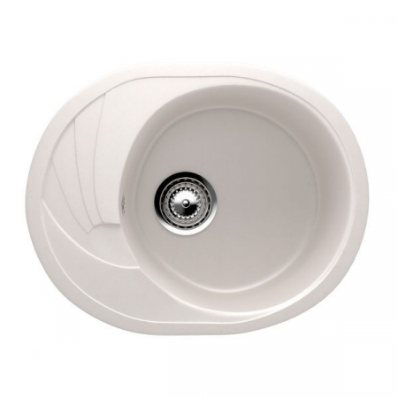 ES-17-331 chiuveta compozit, alb-crem ECOSTONE [0]