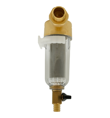 F-PF-B01 Filtru apa cu purjare din alama cu sita inox FLOW [4]