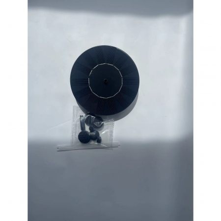 Fantana Arteziana pentru Gradina, Flippy, Solara, Automata, Rotunda, 3 Moduri de Pulverizare, Negru, 16 cm [6]