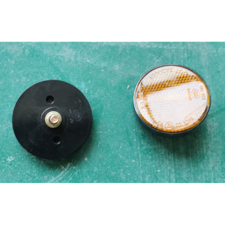 Piese scutere electrice - Far reflectorizant galben pentru scuter electric RDB Sulina5 - piesă originală