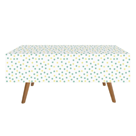 Fata de Masa Dreptunghiulara, Flippy, Colectia LA MULTI ANI, 137 x 274 cm, din Plastic PE, Impermeabila, Multicolor [3]