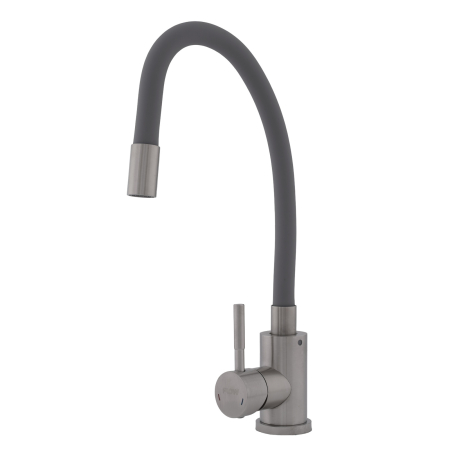 Baterii bucatarie - FB-011 Ref Grey – Baterie bucatarie SUS 304 cu pipa flexibila gri VITAL FLOW