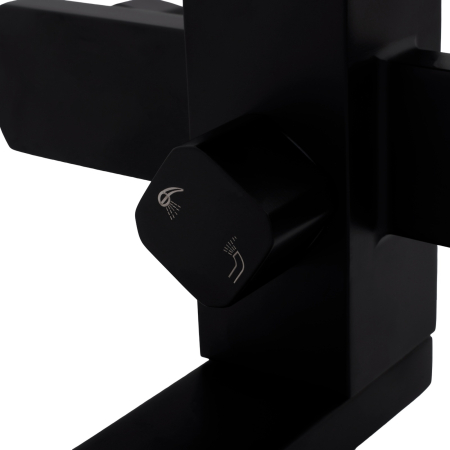 FB-09 Kub Black Baterie cada SUS 304 cu para de dus negru URBAN FLOW [6]