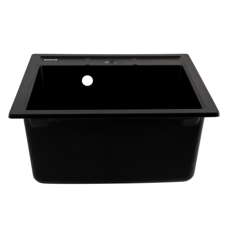 FCB-4651BBA/1, Chiuveta de bucatarie din granit cu o cuva, seria BRICK, Black/Anthracite, 460x495x190 mm, FLOW [1]