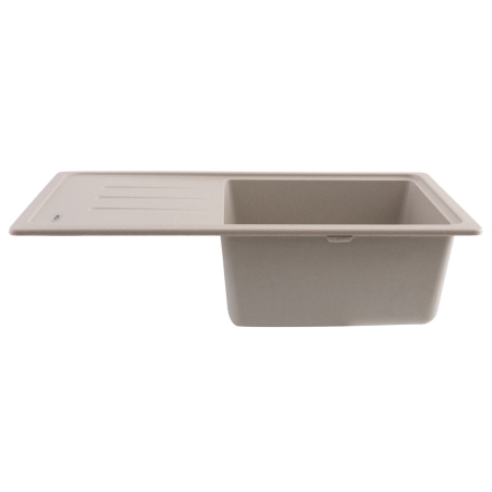 FCB-7843SLA/1T, Chiuveta de bucatarie din granit cu o cuva si scurgator, seria SLIM LONG, Avena, 780x435x200 mm, FLOW [1]