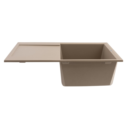 FCB-7849HS/1T, Chiuveta de bucatarie din granit cu o cuva si scurgator, seria HORIZON, Sahara, 780x495x230 mm, FLOW [1]