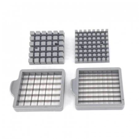 Feliator manual Flippy, pentru cartofi pai si legume, din inox, cu 2 dimensiuni de feliere, 25.5 x 11.7 cm, argintiu [8]