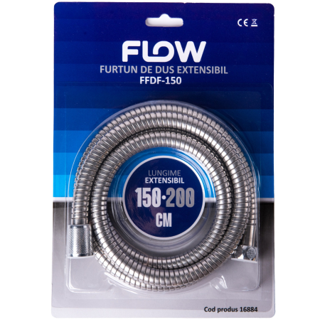 Import - FFDF-150 Furtun de dus extensibil 150 – 200 cm, FLOW