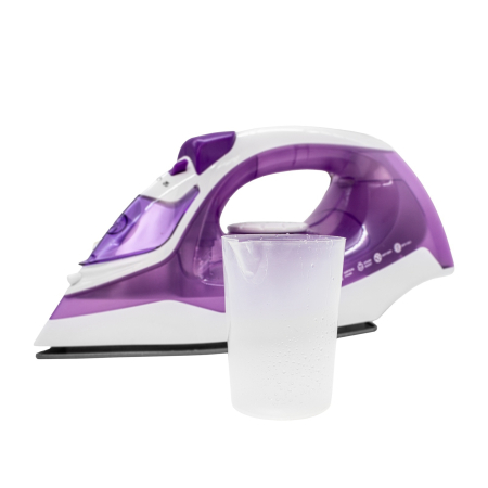 Fier de calcat cu abur BoHM Home BIC-2201PW, 2200W, rezervor 250 ml, talpa ceramica [1]