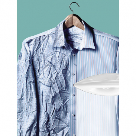 Fier de Calcat Royal, Flippy, 1200W, cu Abur, Talpa Ceramica, Rezervor, Functie Anti Calcar si Auto Curatare, 24.5x10.5x11.7 cm, Alb [3]