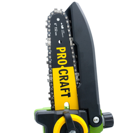 Fierastrau electric cu lant pe acumulator PROCRAFT PKA32Li, 20 V / 4 Ah, Brushless, lame 6" si 8", acumulator si incarcator incluse [6]