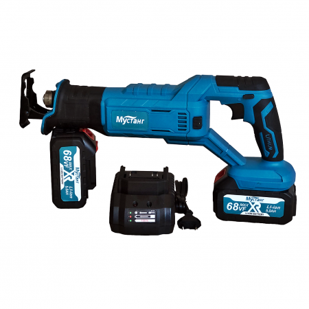 Fierastrau sabie cu 2 Acumulatori , Mustang , 24 V , 5 AH , 4 panze diferite modele [2]