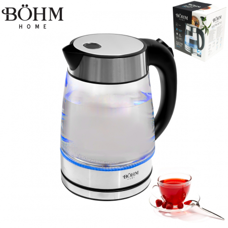 Pentru Casa si Camping - Fierbator electric BoHM BHB1702, 1850-2200 W, 1,7 L