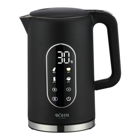 Fierbator electric BoHM HOME BKPD220B17, 1850-2200 W, 1,7 L, temperatura reglabila 40-100°C, ecran tactil, mentinere la cald [1]
