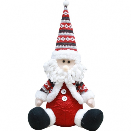 Pentru Casa si Camping - Figurina Mos craciun asezat 41 x 19 cm