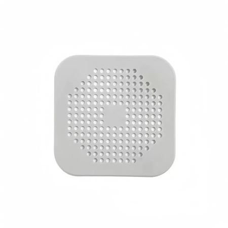 Filtru Chiuveta, Flippy, Anti-infundare, cu Ventuze, 14.5 x 14.5 cm, Flexibil, Alb [3]
