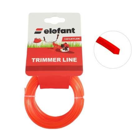 Consumabile, piese și accesorii - FIR TAMBUR (PATRAT) 1.3mm x 15m, Elefant