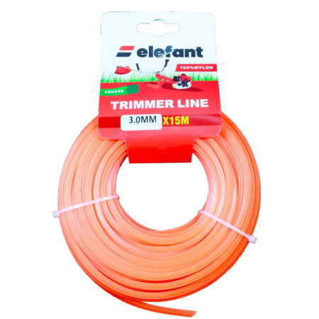 FIR TAMBUR (PATRAT) 3mm x 15m, Elefant [1]