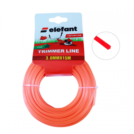 Consumabile, piese și accesorii - FIR TAMBUR (STEA) 3mm x 15m, Elefant