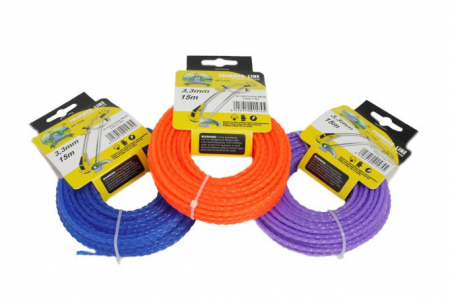 Fire MTC, trimmere metal plat - Fir trimer/MTC HELIX 3.3mm x 15m (10 pcs)