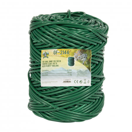 Fir vinil 3mm 1kg 160m pentru legat vie [0]