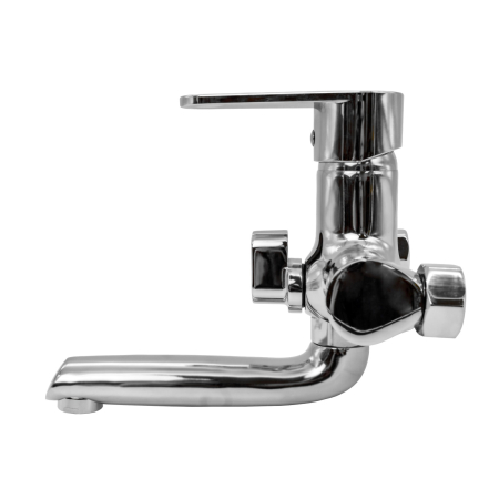 FL 066A-401ZC, Baterie cada cu para de dus, zinc, crom, FLOW [2]