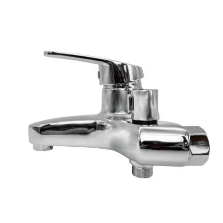 FL BC-203ZC, Baterie cada cu para de dus, zinc, crom, FLOW [2]