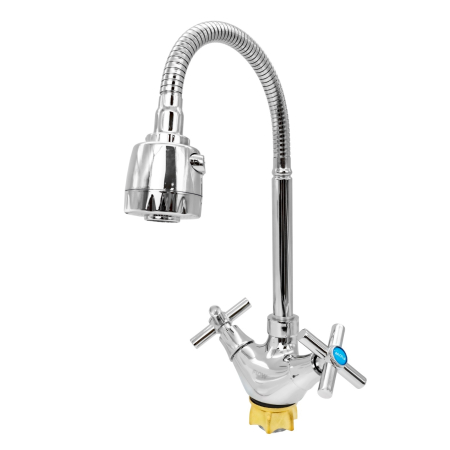 Casă și camping - FL TE-535ZB, Baterie bucatarie cu pipa flexibila 2 functii, zinc, crom, FLOW