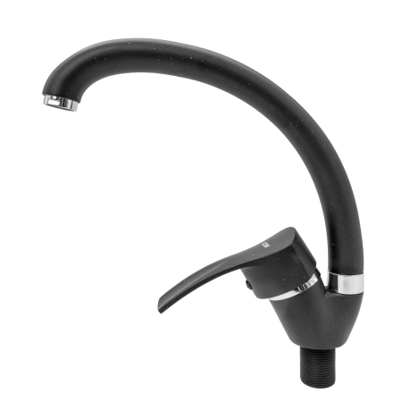 FL UF-MD275ZB, Baterie bucatarie, zinc, Negru/Crom , FLOW [1]