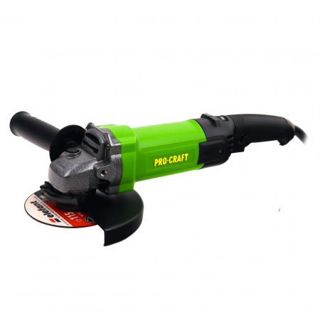 Bricolaj - Flex Polizor Unghiular cu Variator Procraft PW1600SE , 1100W, 12000 RPM, 150 mm