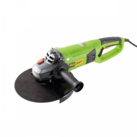 Bricolaj - Flex Polizor Unghiular Procraft PW 2550, 2 kW, 6500 rpm, Panza 230 mm, pornire lenta Maner 180 grade