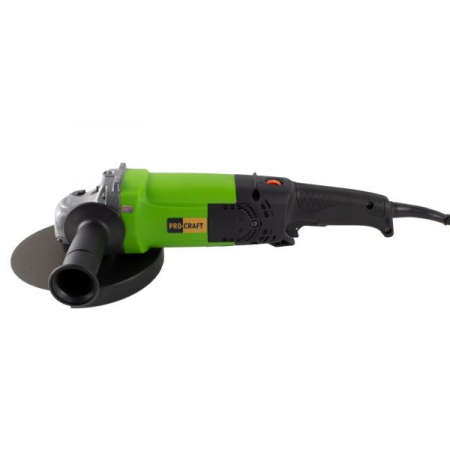 Flex Polizor Unghiular Procraft PW 2600, 2.6 kW, 6500 rpm, Panza 230 mm, pornire lenta [2]