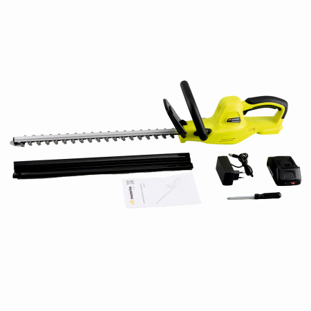 Foarfeca cu acumulator pentru gard viu Wertcraft TOOLS NT20BHT01, putere 180W, acumulator 2A / 21V, lungime lama 45 cm [1]