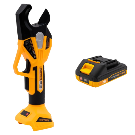 Foarfeca electrica pentru taiat tevi ROTOR RFT-18V, acumulator 18V, motor Brushless, acumulator si incarcator incluse [0]