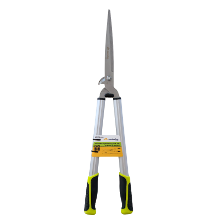 Gradina - Foarfeca manuala pentru tuns gard viu MESTERINO TOOLS MT-0580132, lungime lame 30.5 cm, maner de aluminiu si cutite cromate