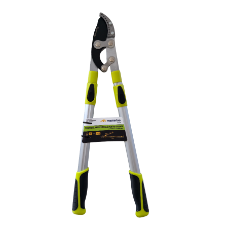 Gradina - Foarfeca manuala profesionala pentru crengi cu maner extensibil MESTERINO TOOLS MT-0580138, 685 - 966 mm, maner aluminiu, cutit din aliaj de otel teflonat