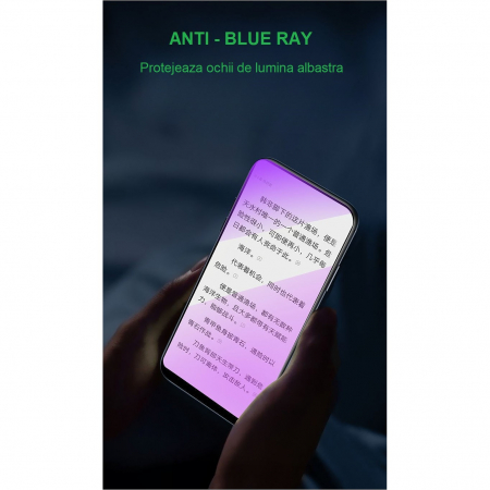 Folie de Protectie, Flippy, pentru iPhone 15, Flexible Hidrogel Protectie Blue Ray, Full Cover, Reparare Automata, Transparent [4]