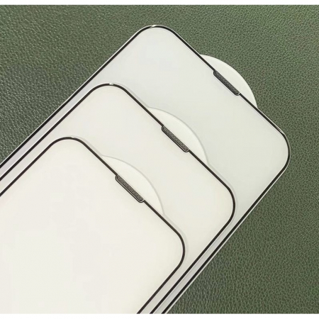 *LICHIDARE STOC* Folie de Protectie, Flippy, pentru iPhone 15 Plus, Tempered Glass, HD, Acoperire Completa, Protectie Anti-Praf pentru Difuzor, Margini Negre, Transparent [3]