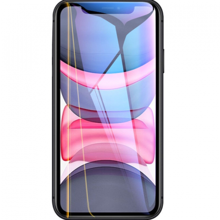 GSM - Folie de Protectie, Flippy, pentru iPhone 15 Pro, Flexible Hidrogel Ultra HD, Full Cover, Reparare Automata, Transparent