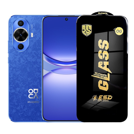 Sub 99 Lei - Folie de Protectie pentru Huawei Nova 12, Flippy, Sticla Securizata ESD, Margini Negre, Rezistenta la Zgirieturi, Antistatica, 0.35 mm, Transparenta