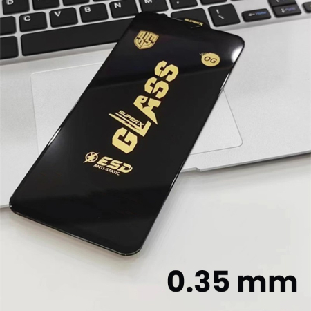 Folie de Protectie pentru Realme 14, Flippy, Sticla Securizata ESD, Margini Negre, Rezistenta la Zgirieturi, Antistatica, 0.35 mm, Transparenta [3]