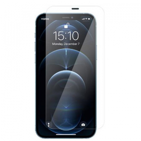 Folie de Sticla Securizata pentru Apple iPhone 15, Flippy, Vizibilitate HD, Protectie Completa 9D, Transparent [2]